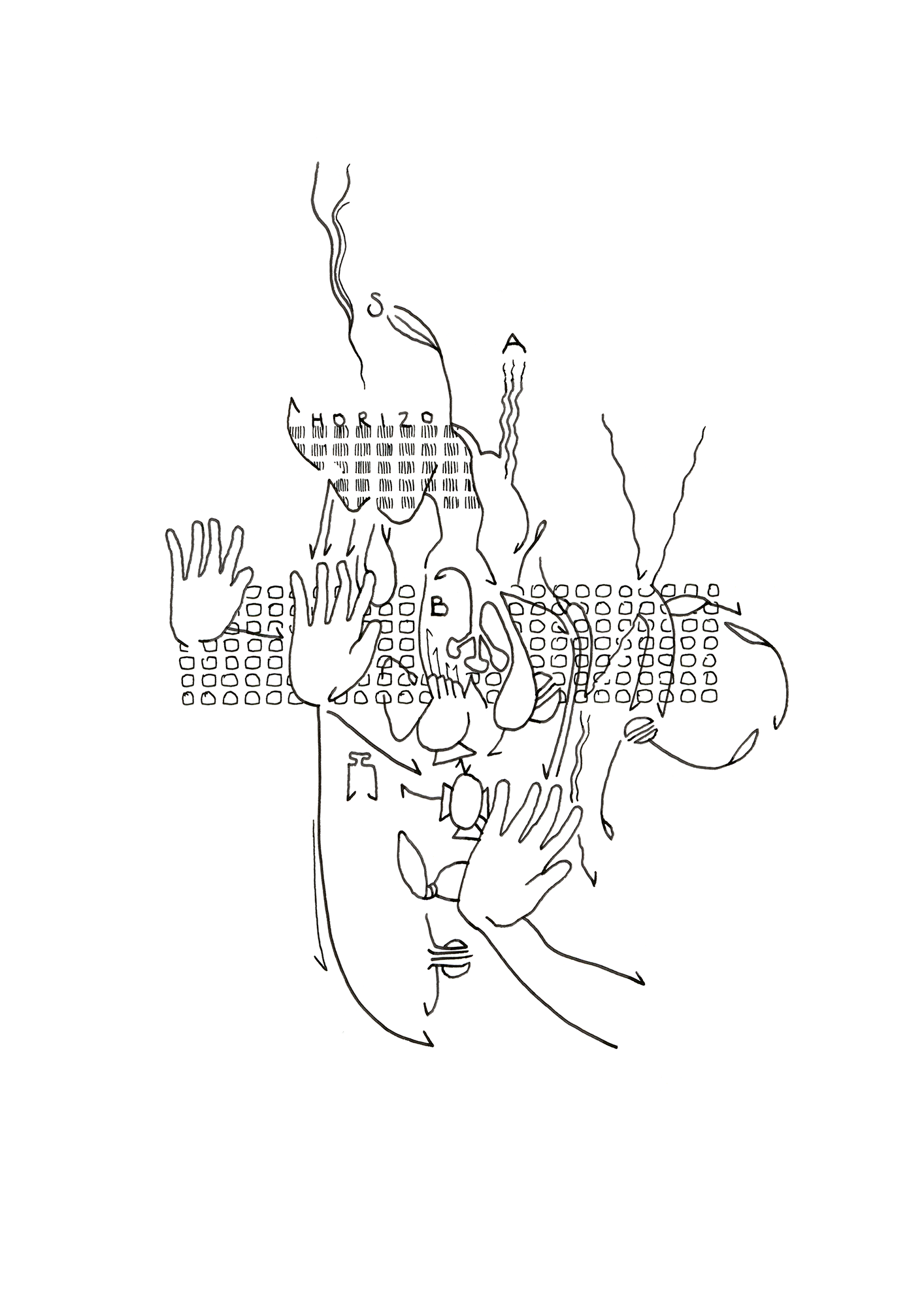 Hannes Kater  Tageszeichnung (Zeichnung/drawing) vom 25.09.2025 (1414 x 2000 Pixel)