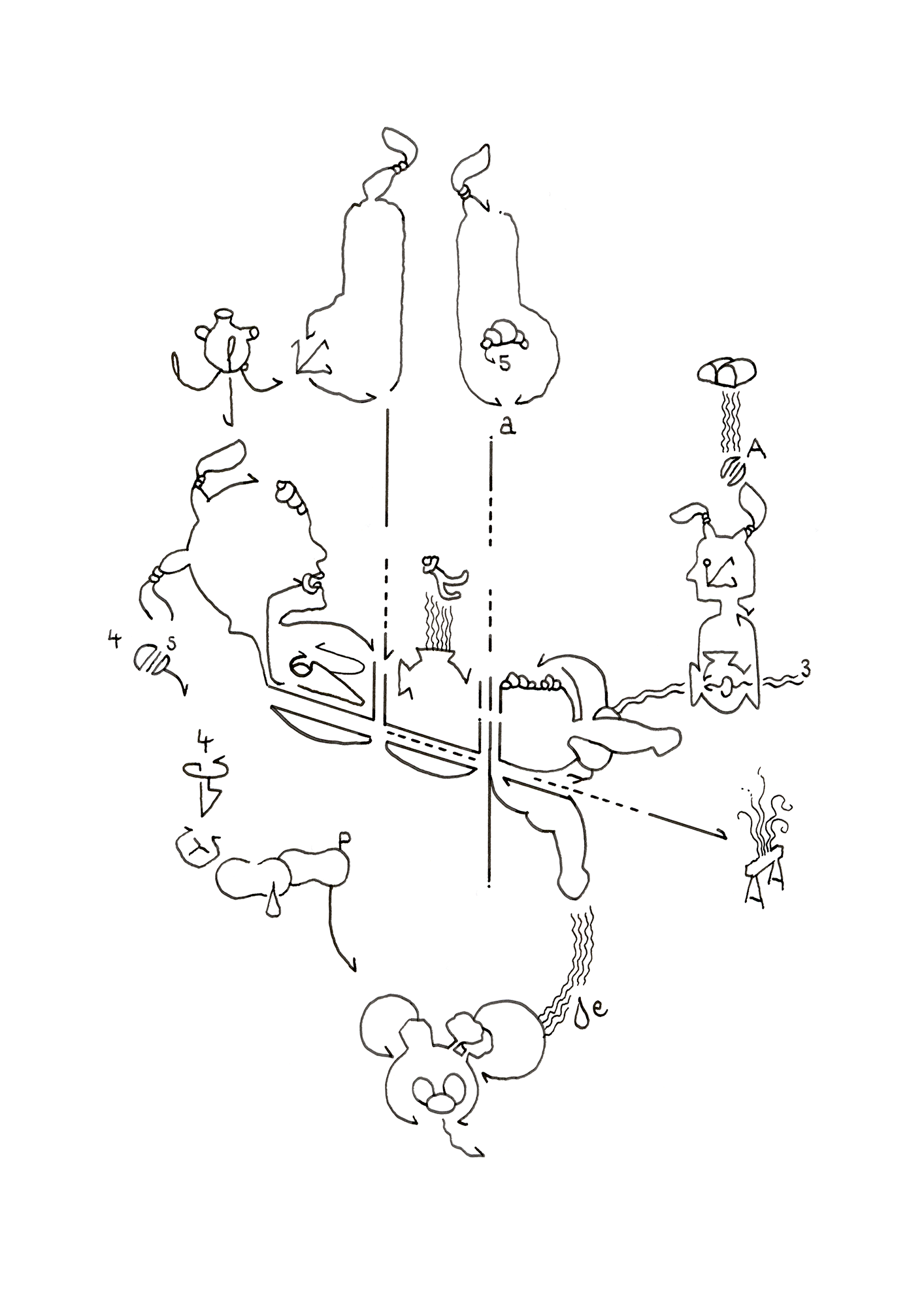 Hannes Kater  Tageszeichnung (Zeichnung/drawing) vom 21.09.2025 (1414 x 2000 Pixel)