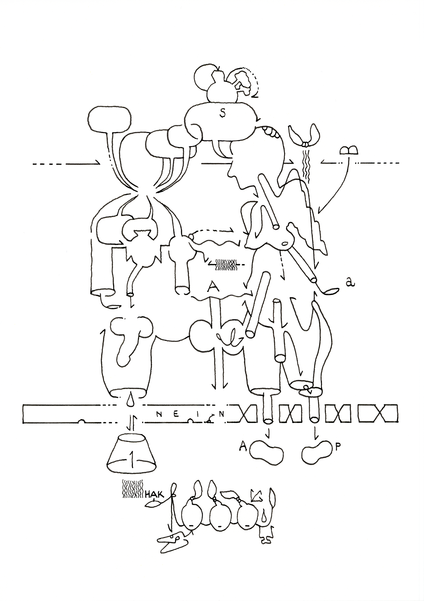 Hannes Kater – Tageszeichnung (Zeichnung/drawing) vom 03.09.2025 (1414 x 2000 Pixel)
