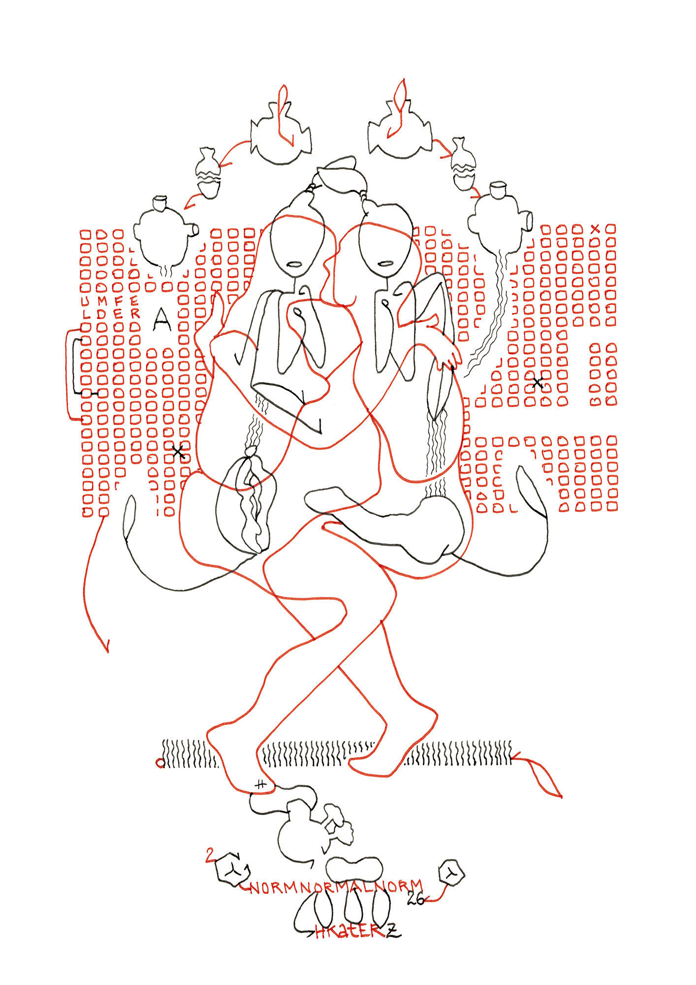 Hannes Kater  Ziehungszeichnung (Zeichnung/drawing) vom 28.10.2026 (1414 x 2000 Pixel)