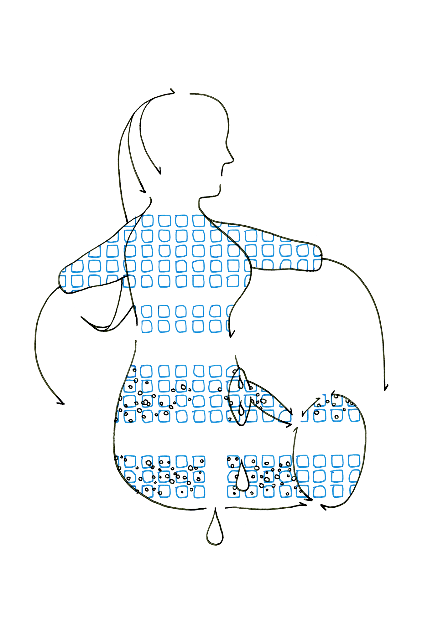 Hannes Kater – Tageszeichnung (Zeichnung/drawing) vom 17.11.2014 (1414 x 2000 Pixel)