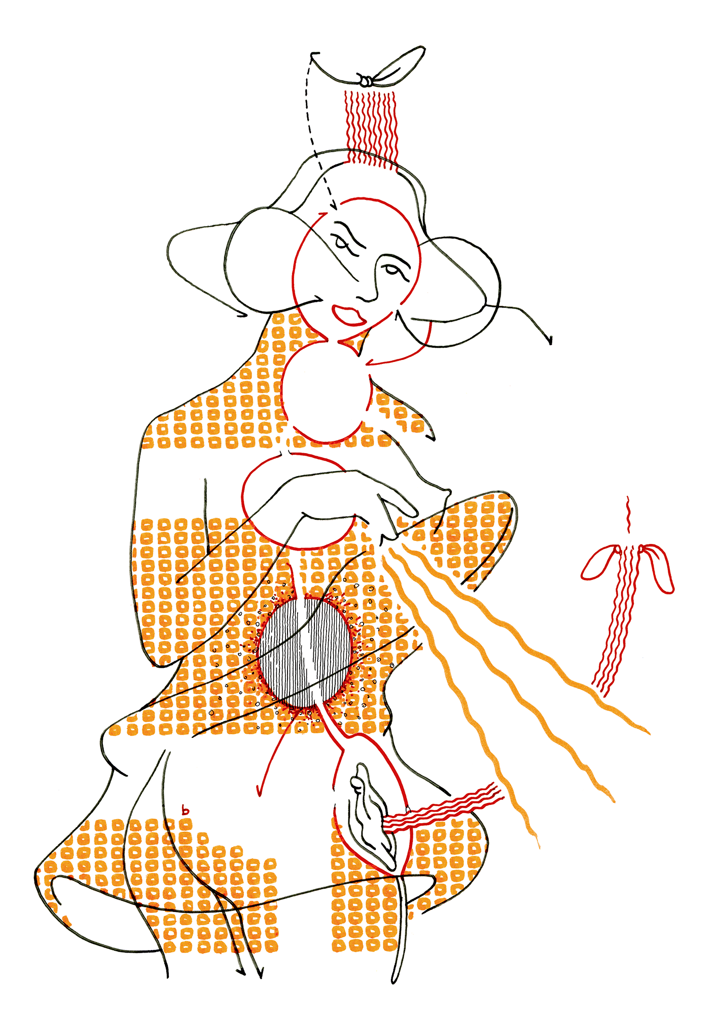 Hannes Kater – Tageszeichnung (Zeichnung/drawing) vom 19.11.2014 (1414 x 2000 Pixel)