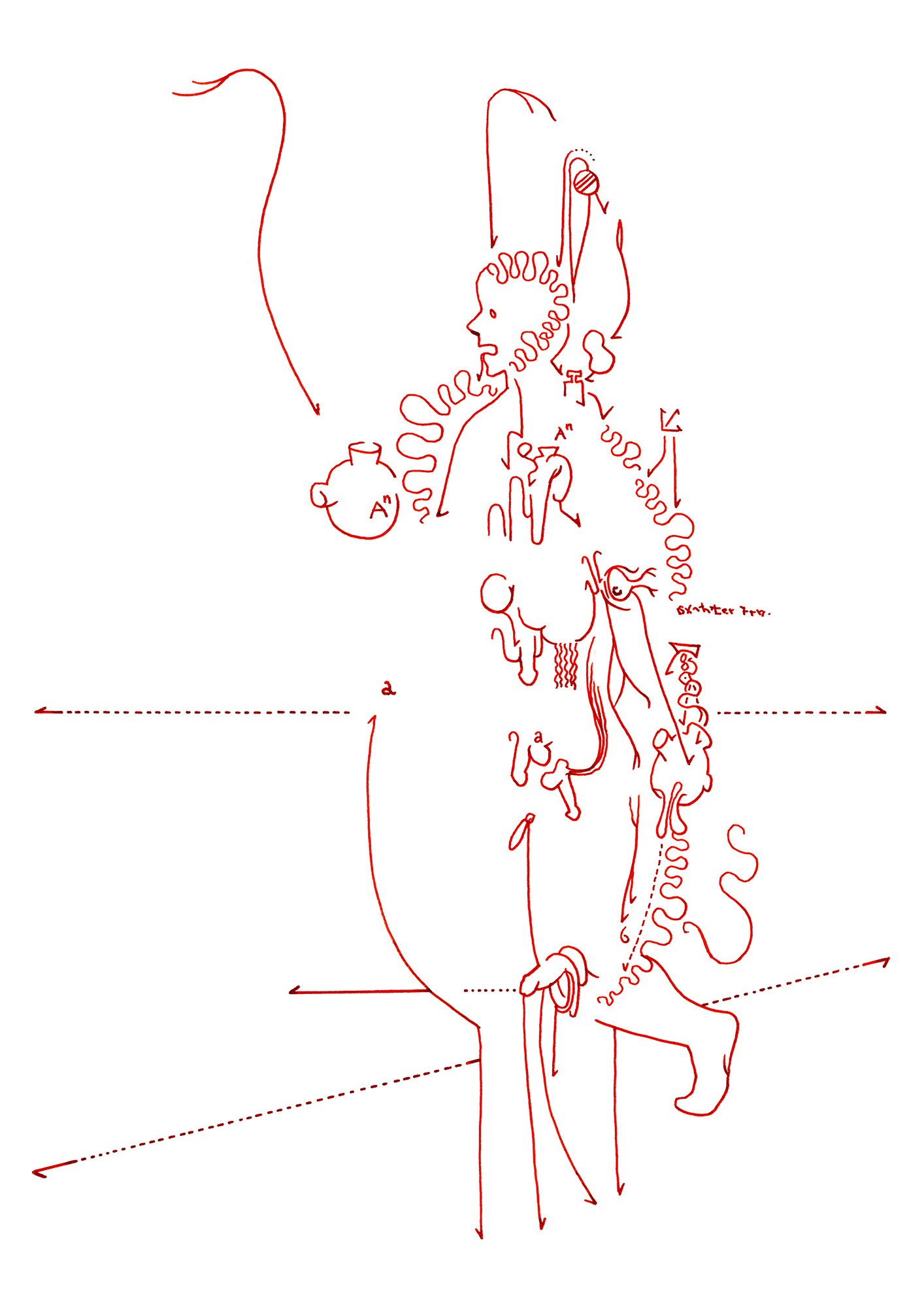 Hannes Kater  Tageszeichnung (Zeichnung/drawing) vom 03.09.2015 (1414 x 2000 Pixel)