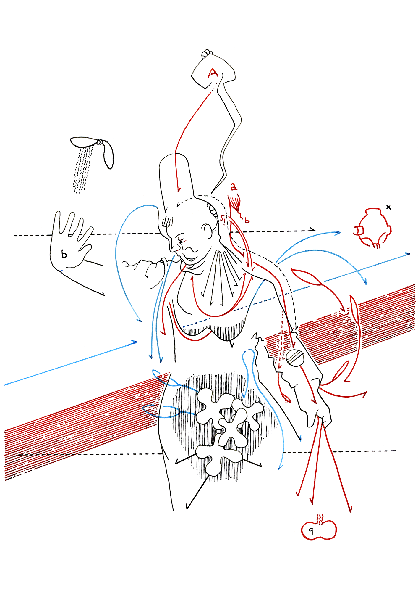 Hannes Kater – Tageszeichnung (Zeichnung/drawing) vom 27.09.2015 (1414 x 2000 Pixel)