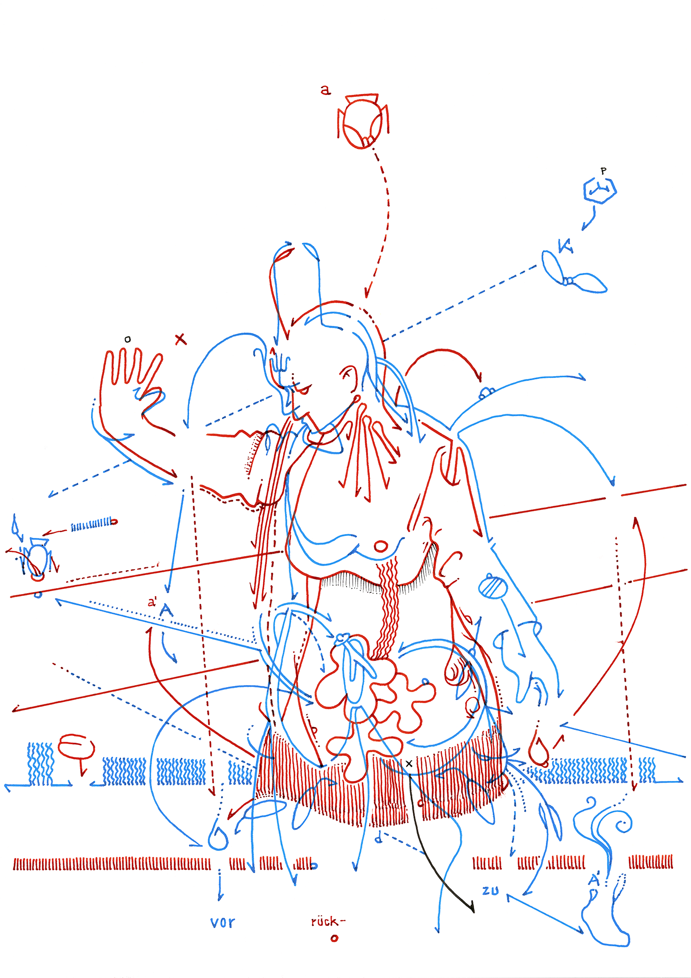 Hannes Kater  Tageszeichnung (Zeichnung/drawing) vom 30.09.2015 (1414 x 2000 Pixel)