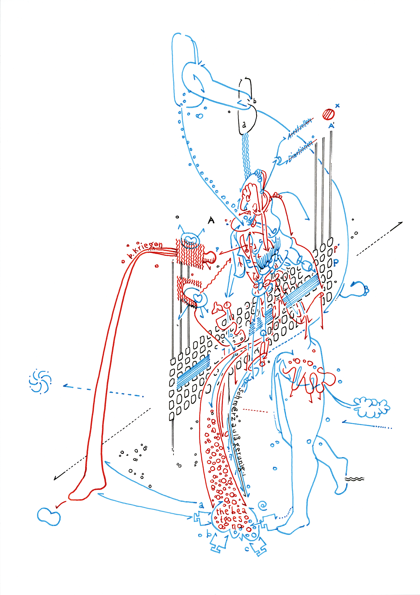 Hannes Kater  Tageszeichnung (Zeichnung/drawing) vom 02.10.2015 (1414 x 2000 Pixel)