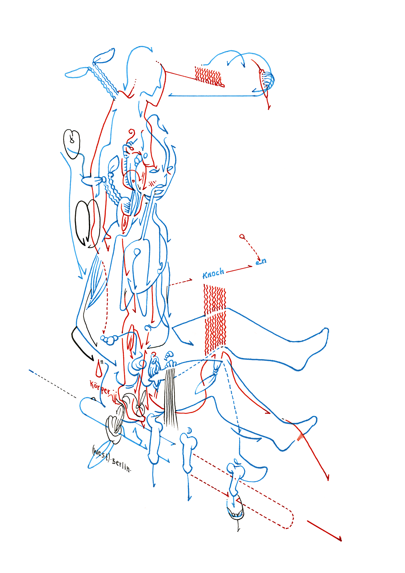 Hannes Kater  Tageszeichnung (Zeichnung/drawing) vom 04.10.2015 (1414 x 2000 Pixel)