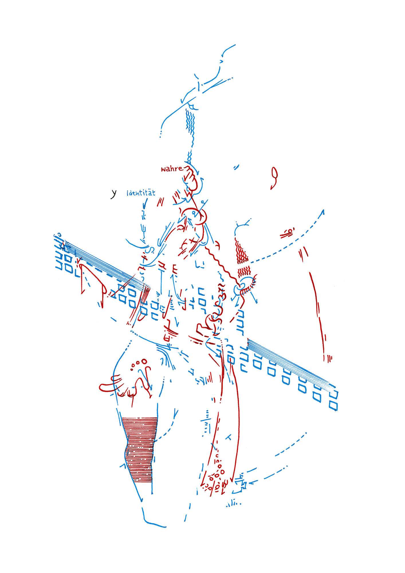 Hannes Kater  Tageszeichnung (Zeichnung/drawing) vom 27.10.2015 (1414 x 2000 Pixel)