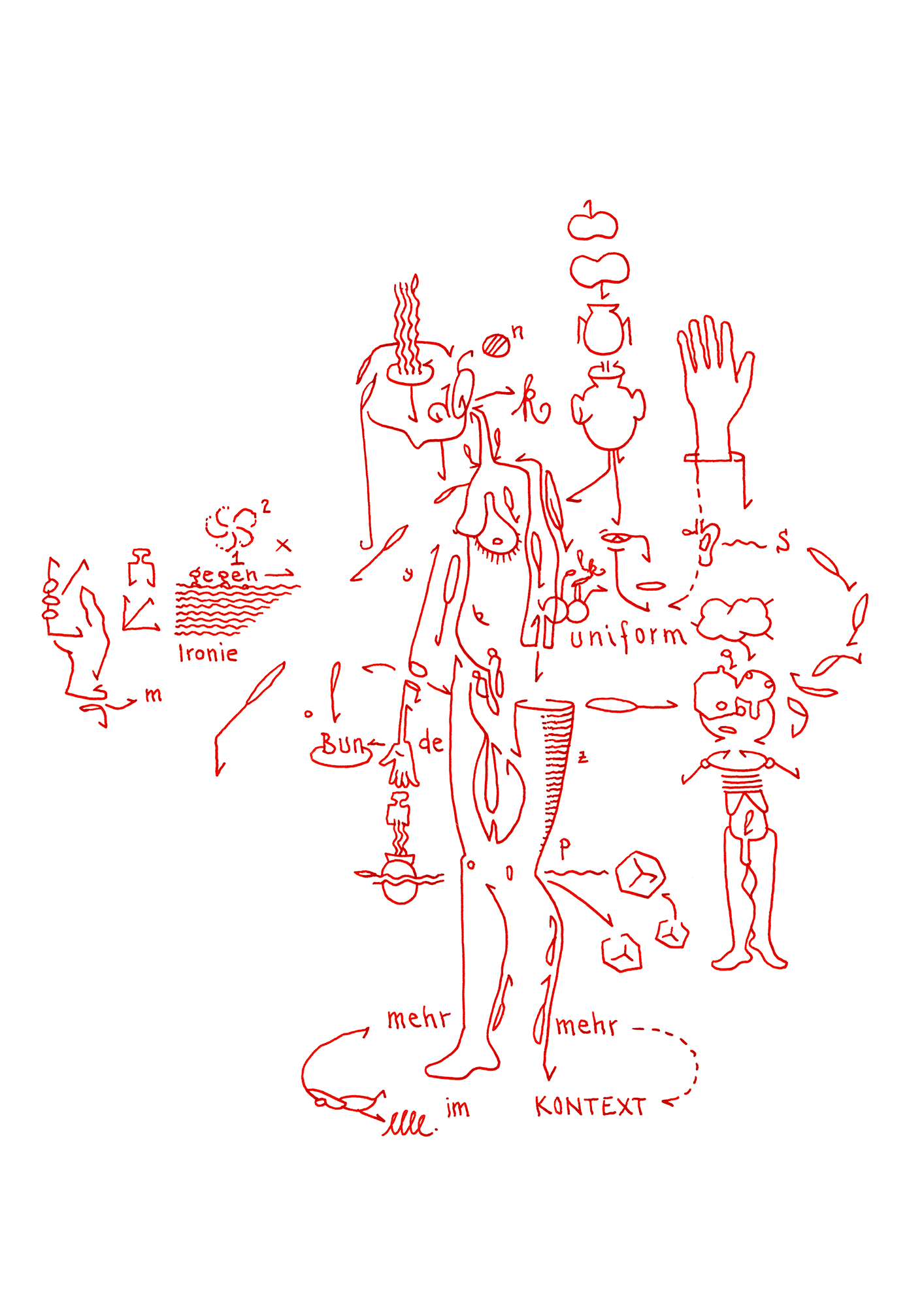 Hannes Kater – Tageszeichnung (Zeichnung/drawing) vom 12.10.2019 (1414 x 2000 Pixel)