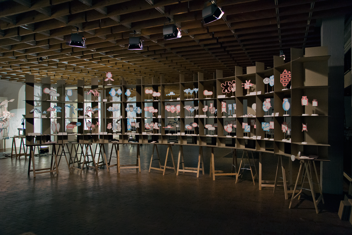 Hannes Kater: "überbrechen", AdK Berlin Saal 3, 2012