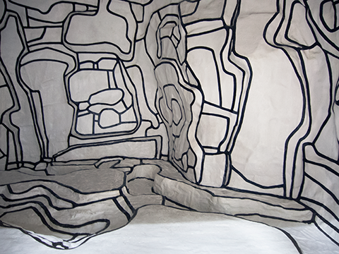 Aufr&auml;umen XXXI - Jean Dubuffet &bdquo;Jardin d'hiver&ldquo; 2019 fotografiert im Centre Pompidou von Hannes Kater 