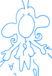 Hannes Kater – Detail einer Zeichnung aus dem März 2025