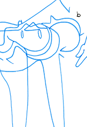 Hannes Kater – Detail einer Zeichnung aus dem April 2025