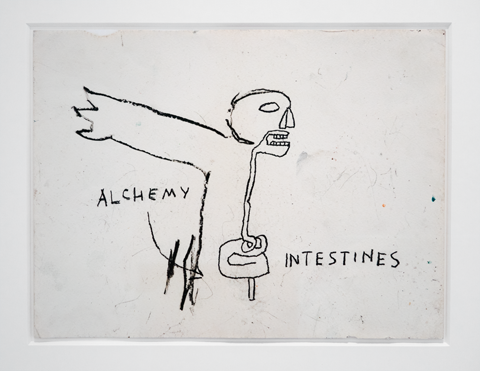 Kunstpfeil_103 (Jean-Michel Basquiat) – Foto Hannes Kater