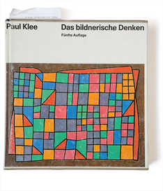 Paul Klee: Das bildnerische Denken. Buchcover – für Buchtip