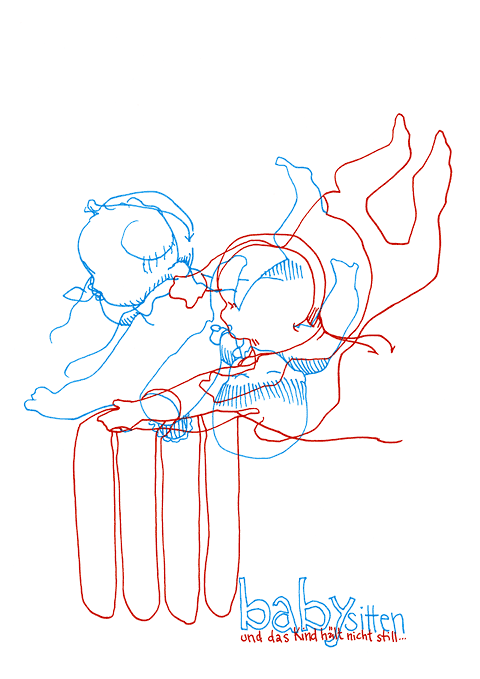 Hannes Kater - Zeichnung 2 f&uuml;r den 14-07-2008