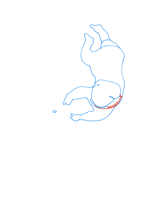 Hannes Kater - Zeichnung 5 f&uuml;r den 14-07-2008