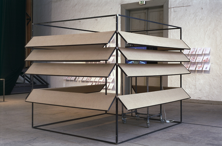 Wiedersehen  79. Herbstausstellung, Kunstverein Hannover 1996/1997: Arbeit von Hannes Kater