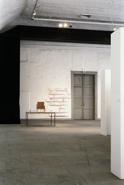 Wiedersehen  79. Herbstausstellung, Kunstverein Hannover 1996/1997: Arbeit von Hannes Kater