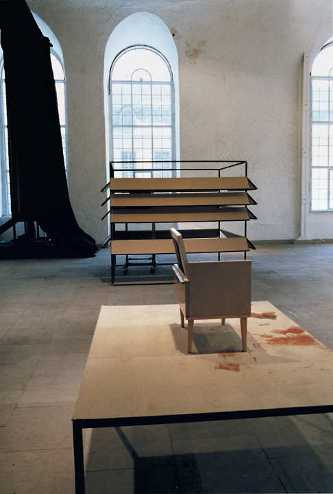 Wiedersehen  79. Herbstausstellung, Kunstverein Hannover 1996/1997: Arbeit von Hannes Kater