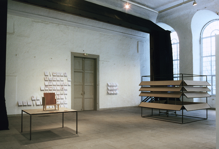 Wiedersehen  79. Herbstausstellung, Kunstverein Hannover 1996/1997: Arbeit von Hannes Kater