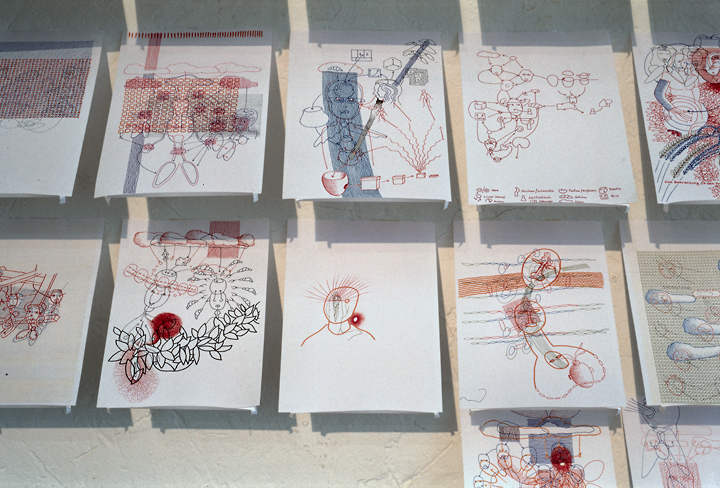 Wiedersehen  79. Herbstausstellung, Kunstverein Hannover 1996/1997: Arbeit von Hannes Kater